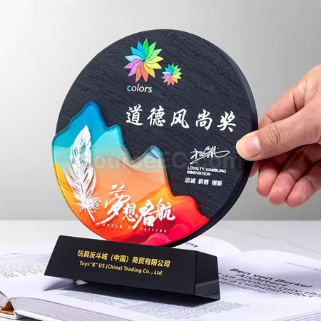 客製化水晶獎座禮品