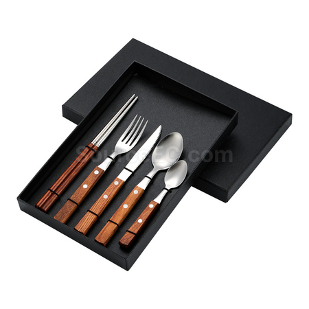 客製化鈦木餐具套裝禮品