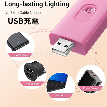 客製化USB迷你護眼折疊式書夾燈禮品