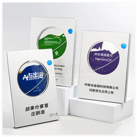 客製化金屬流沙獎牌禮品