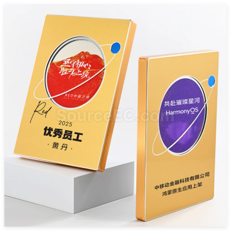客製化金屬流沙獎牌禮品