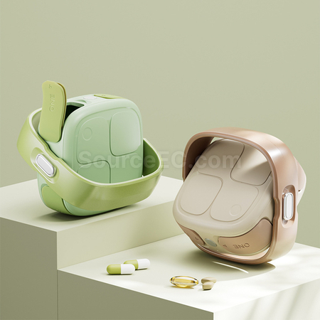 客製化磁吸旋轉藥盒禮品