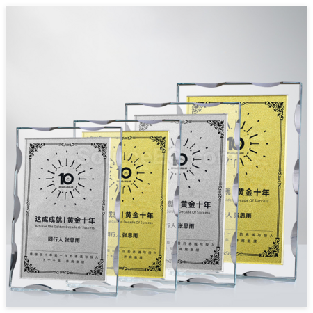 客製化水晶獎牌禮品
