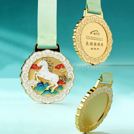 客製化馬年金屬獎牌禮品