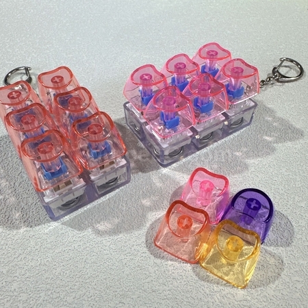 客製化客製化愛心按鍵減壓玩具禮品