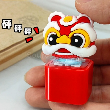 客製化解壓發聲燈光按鍵鑰匙扣禮品