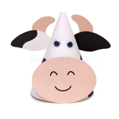 客製化動物紙帽禮品