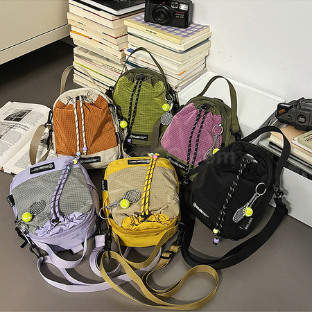 客製化雙肩斜挎包水杯包禮品