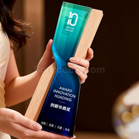 客製化水晶獎座禮品