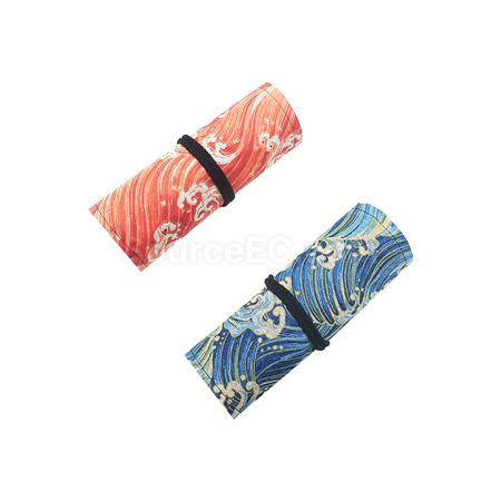 客製化筆簾捲筆袋/化妝刷收納袋禮品