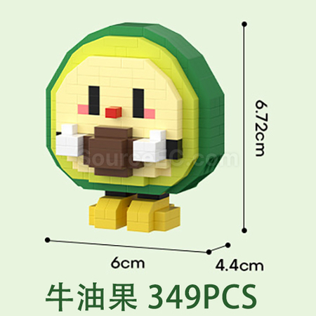 客製化水果積木禮品