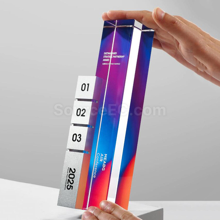 客製化水晶獎座禮品