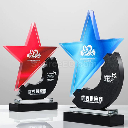 客製化水晶獎座禮品