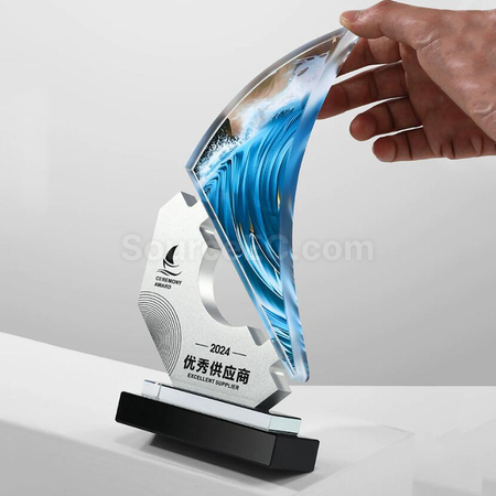 客製化水晶獎座禮品