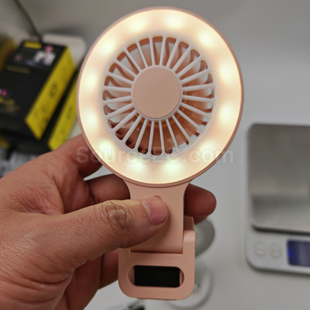 客製化迷你風扇補光燈可夾可立禮品