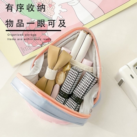 客製化三角形手提化妝包禮品
