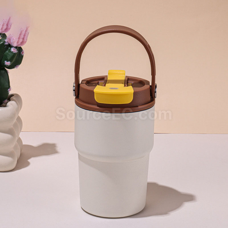 客製化316不鏽鋼提手咖啡杯禮品