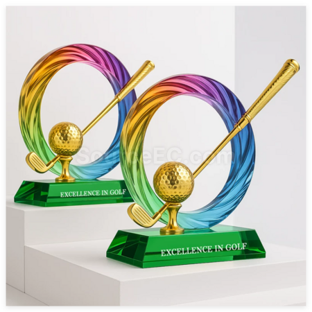 客製化高爾夫球獎座禮品