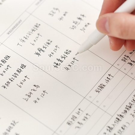 客製化月計劃工作週日程可撕記事本禮品