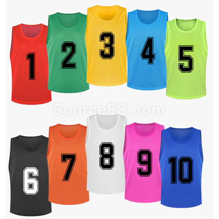 客製化網眼速乾馬甲服籃球服/足球訓練背心禮品