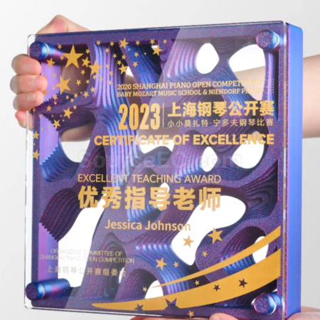 客製化水晶獎牌禮品