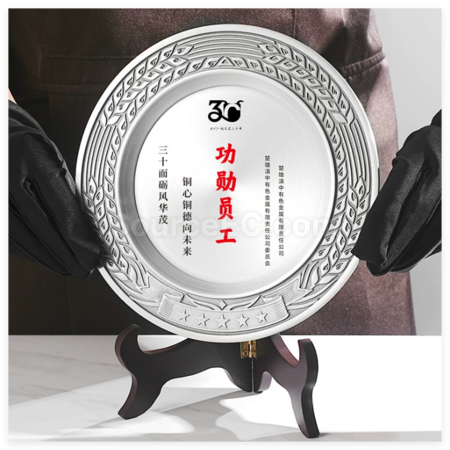 客製化純錫銀碟禮品