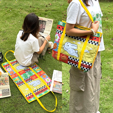 多功能托特包野餐墊