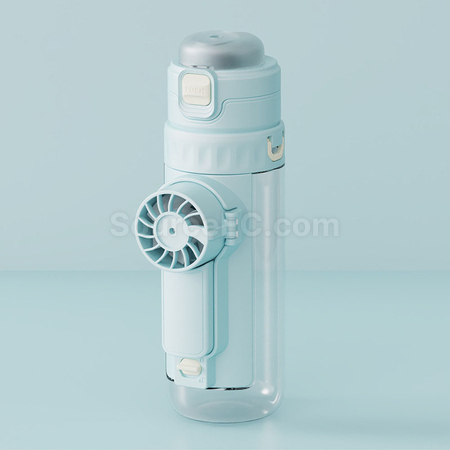 客製化降溫噴霧水杯風扇禮品