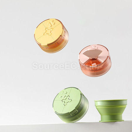 客製化便攜藥盒水杯二合一禮品