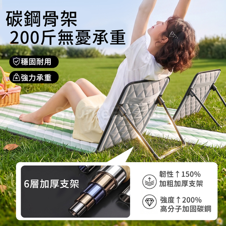 客製化可拆式靠背戶外野餐墊禮品