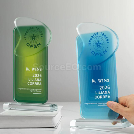 客製化水晶獎座禮品