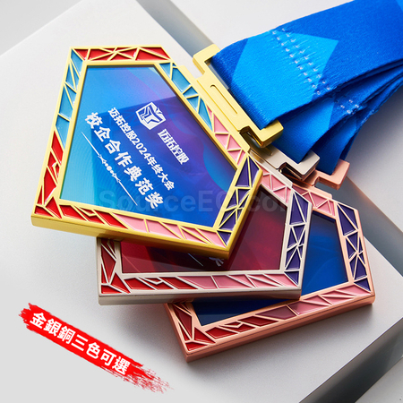 客製化金屬水晶獎牌禮品