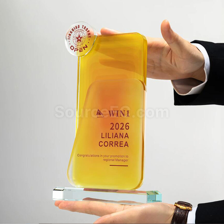 客製化水晶獎座禮品