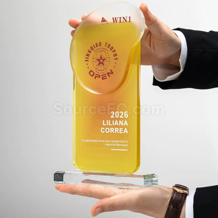 客製化水晶獎座禮品