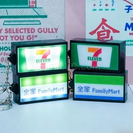 客製化迷你招牌燈鑰匙圈禮品