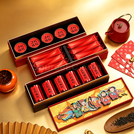 客製化紙雕茗茶禮盒禮品