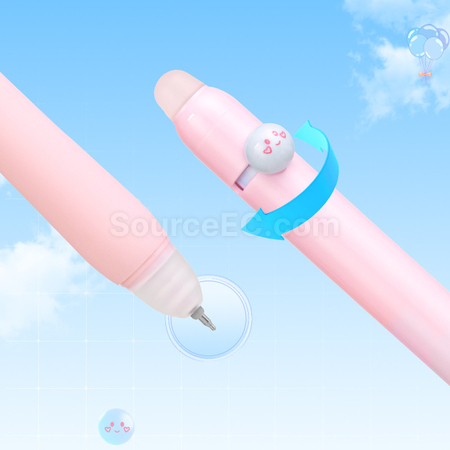 客製化心情旋轉可擦筆禮品