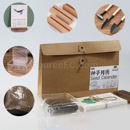 客製化種子紙月曆禮品
