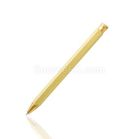 【台製】日本100%Pencillest六角黃銅可擦筆