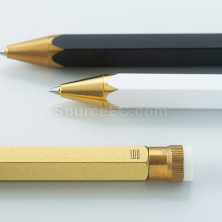 客製化【台製】日本100%Pencillest六角黃銅可擦筆禮品