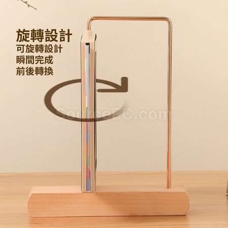 客製化創意相框鐵藝實木桌曆禮品
