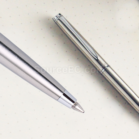 客製化【台製】都會系列原子筆(鍍亮鉻夾)禮品