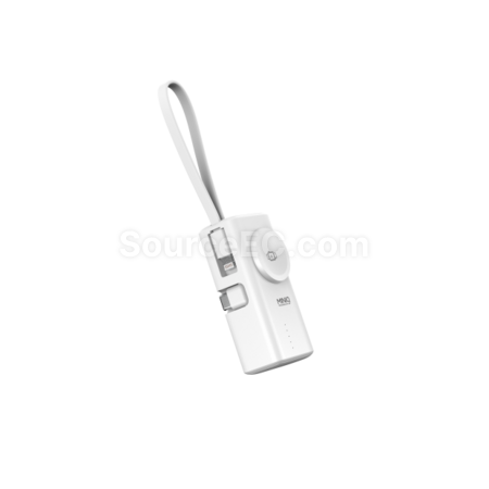 客製化【台製】多功能膠囊快充行動電源(自帶Lightning快充線)禮品
