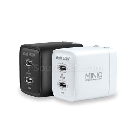 客製化【台製】40W 雙C孔電源供應器禮品
