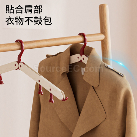客製化便攜旅行折疊衣架禮品