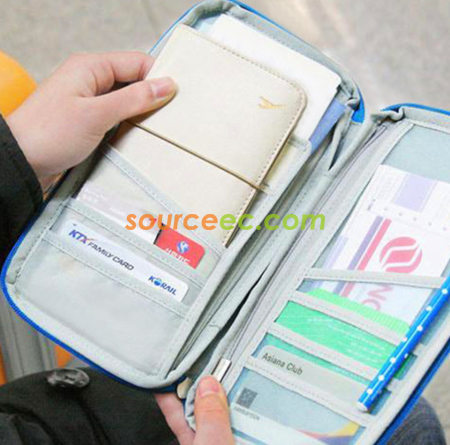 客製化長型護照套禮品