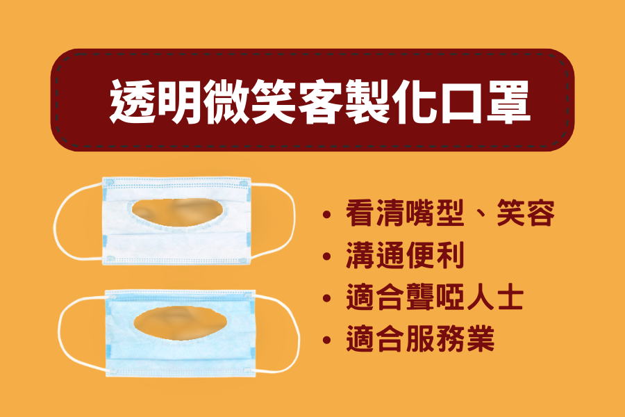 微笑客製化口罩