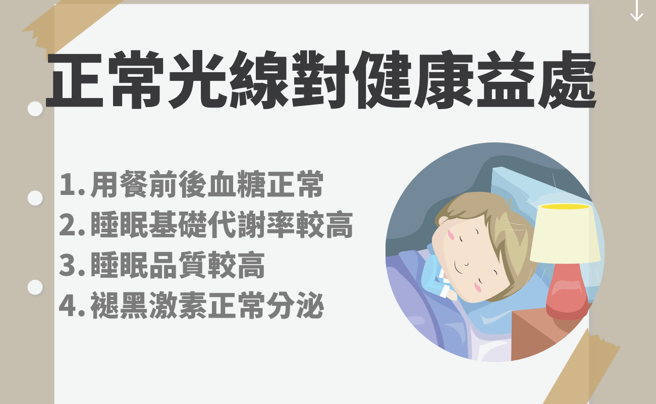 開燈睡覺壞處