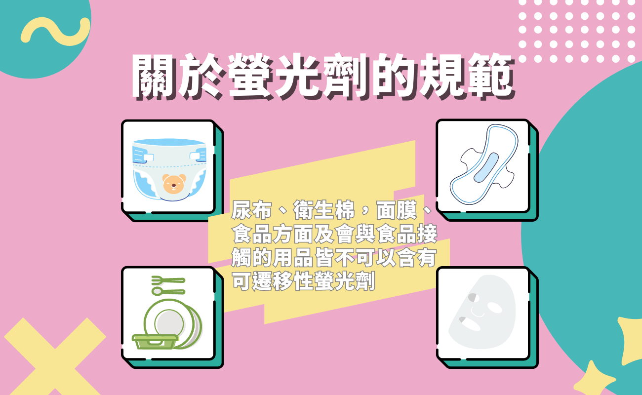 關於螢光劑的規範