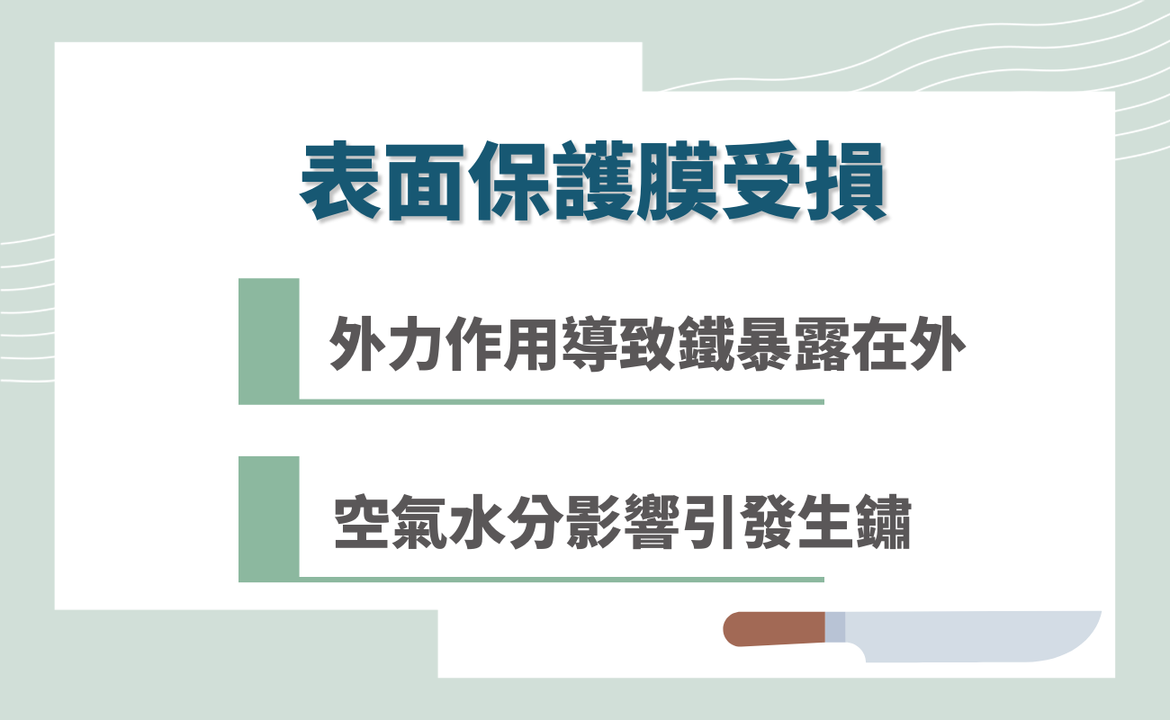 表面保護膜受損